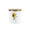 Purely Home Sunflowers & Spots Tea Storage Canister - Floral