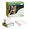 100 Pack Drawstring Cat Litter Box Liner Bags For Litter-Robot