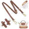 Gastinsave 2-Pack Purse Straps Kit Replacement with Multi-Pocket Waterproof Handbag