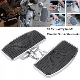 Unbranded Driver Floorboard For Harley Honda Yamaha Suzuki Kawasaki Custom Chopper Cruiser