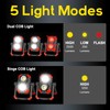 Hokolite Rechargeable LED Work Light with Magnetic Base, 2500LM, 12