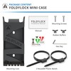 FoldyLock Mini Bike Lock Mount Carrying Case - Ultra Lightweight