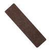 6pcs Stair Mat Self Adhesive Reusable Stair Mat Brown