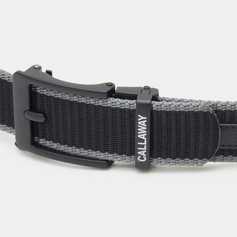 Callaway C25192102 Men's Serration Tape Belt (Adjustable Size) / Golf,