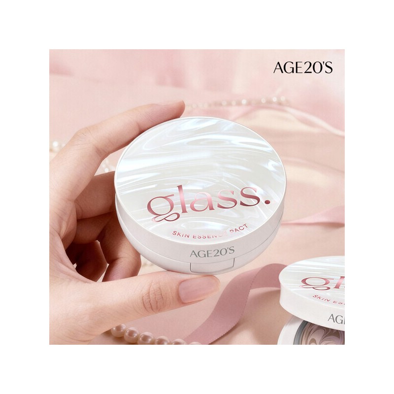 Age 20's (현대Hmall)에이지투웨니스AGE20S 펄글로우에디션 글래스 스킨 에센스팩트(본품1+리필1)(SPF50+ PA+ AGE20S Pearl