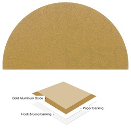 Kozelo 20pcs No Hole Sanding Discs- [ 2 Inch 320 Grit ] Round Hook and Loop Grip Sanding Pads Sheet for Wood Metal Polishing Use| Aluminum Oxide & Zirconium Oxide Sandpaper