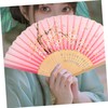 GRIRIW Classic Retro Chinese Folding Fan Set Bamboo Craftsmanship for