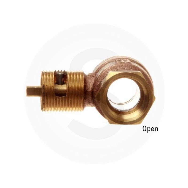 HPC Fire 3/4-Inch Straight Gas Fire Pit Shut Off Valve