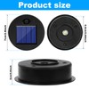 LURICO Solar Lights Replacement Parts, Solar Lamps Replacement Top (Outer