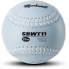Markwort Weighted 12-Inch Softball-Leather Cover, Grey