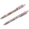 Maydahui 12PCS Cartoon Bear Rabbit Gel Pen Retractable Printing Animal