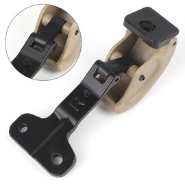 Passenger Side Rear Quarter Window Latch Compatible with Tundra 2000 2001 2002 2003 2004 2005 2006, 62910-34012-E0, Tan