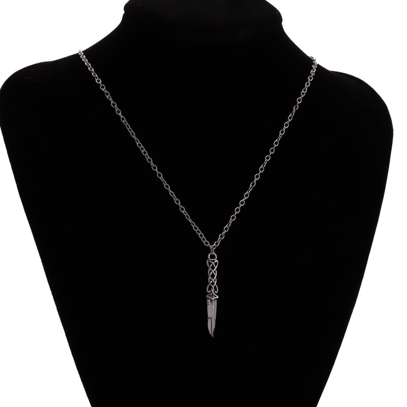 Outlander - Collar con colgante escocés, diseño de daga celta