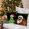 Christmas Pillow Covers Pillow Cases New Year Winter Xmas Decor