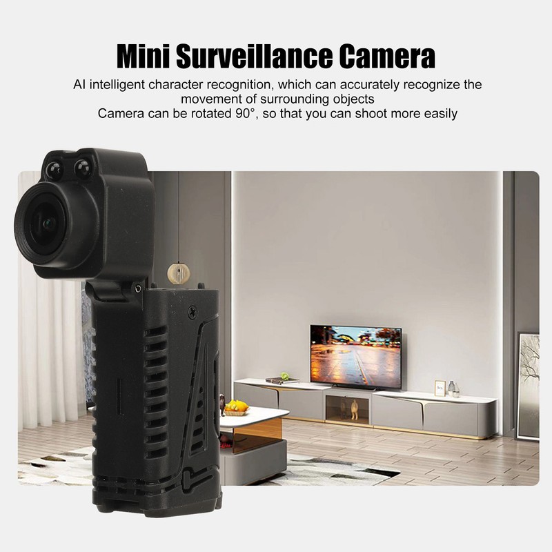 Mini WiFi Camera Body Detection 1080P HD Camera Meeting Recording