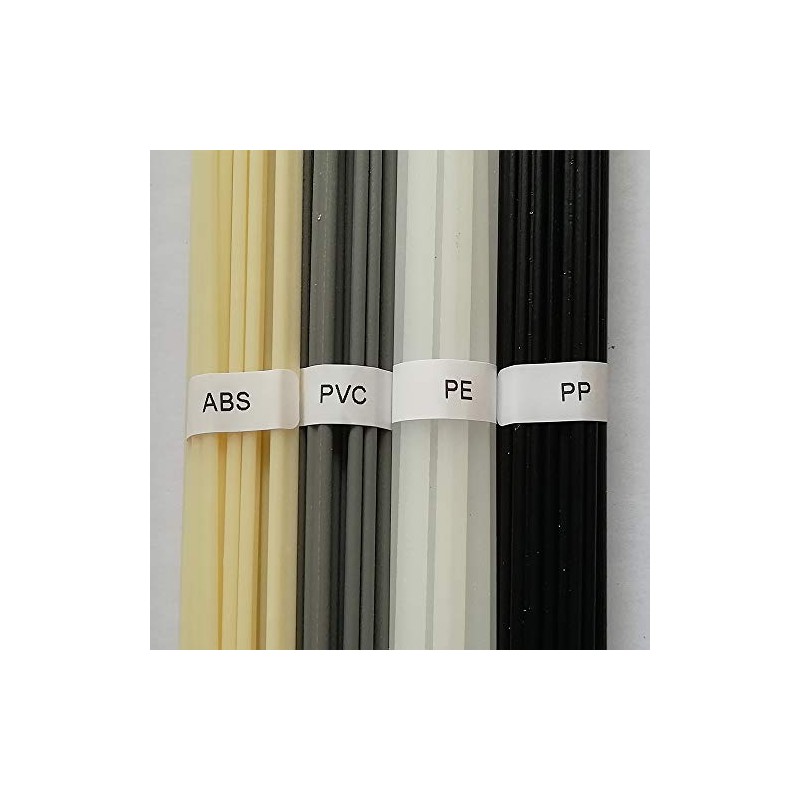 40PCS Plastic Welding rods ABS/PP/PVC/PE Welder rods for Plastic Welder