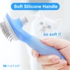 Cat Hair Brush,Cats Brushes for Shedding,Soft Silicone Self Cleaning Brush