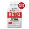 (10 Pack) Rapid Lean Keto ACV Extreme Pills 1675MG Keto