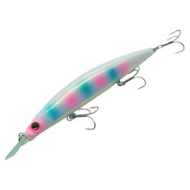 momolures - Bass lures ZODIAC 120 SW 22g super long cast sinking minnow for saltwater game fishing (PM PEARL RAINBOW)