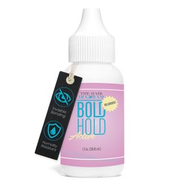 The Hair Diagram - Bold Hold Active Reloaded - Strong Hold Glue for Wigs and Hair Systems - Invisible Bonding - Formulated for Oily Skin - Non Toxic - Humidity Resistant & Water- Resistant -1.3oz