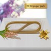 Metallic Gold Paper Strips for Weaving Projects (Single Color Packs).