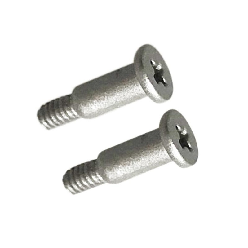 ZAHARA Black 12PCS Bottom Cover & 2PCS Nameplate Screws Replacement