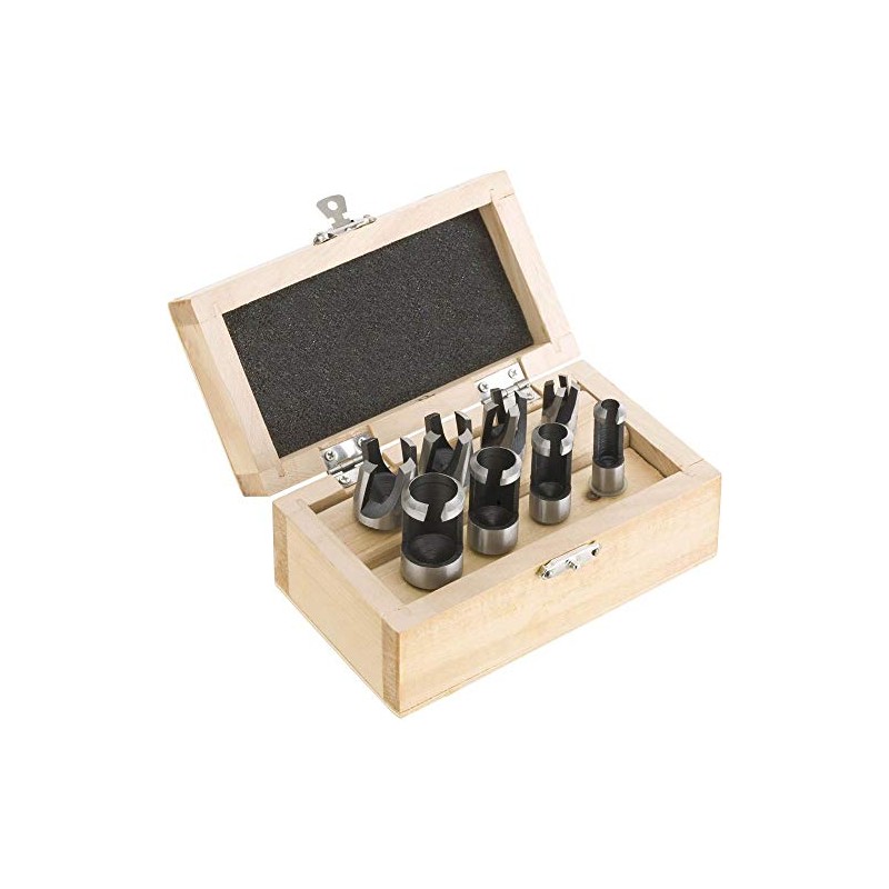 Steelex D2022 Deluxe Plug Cutting Set, 8-Piece