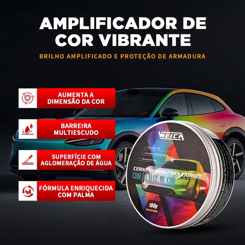 Weica Cera Carn. Dorada 180g Kit Apl.: Brillo Y Protección