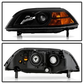 Xtune HD-JH-AMDX04-AM-BK Acura MDX Headlight