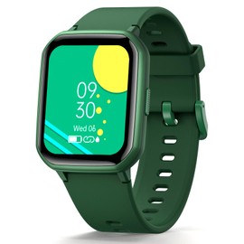 YOUSOKU Kids Smart Watch Girls Boys, Fitness Tracker for Kids, 1.5 Inch DIY Dial, 19 Sport Modes, Sleep Monitor, Pedometers, Heart Rate, IP68 Waterproof, Great Gift for Boys Girls Teens 6-14 (Green)