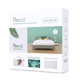 Recci Bamboo mattress protector, mattress pad, cover, incontinence pad