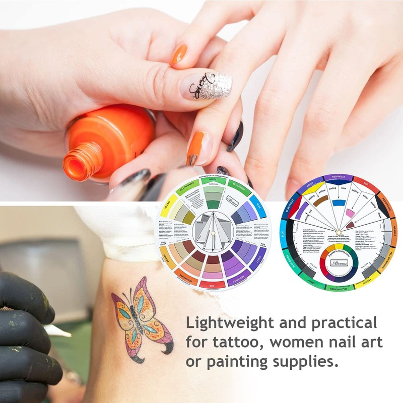 Wigearss Color Mixing Wheel Package for School Office Learning Guide