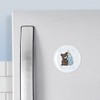 CafePress Teddy Bear Bottle Magnets 2.25" Round Magnet (10 pack)