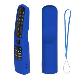 Anti-Slip Remote Case for LG MR21GA MR21GC MR22GA MR22GN MR23GA MR24GN Magic Remote 2021-2024 Remote Controller Shockproof Washable Skin-Friendly(Blue)