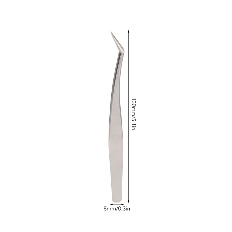 Eyelash Tweezers High Precision Eyelash Extension Tweezers Graft Stainless Steel