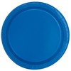 Unique 31770EU Eco-Friendly Paper Plates-23 cm-Royal Blue Colour-16 Count (Pack