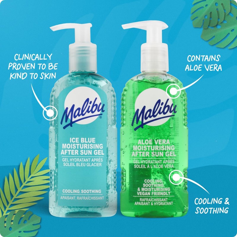 Malibu After Sun Gel, Aloe Vera 100 ml by Malibu