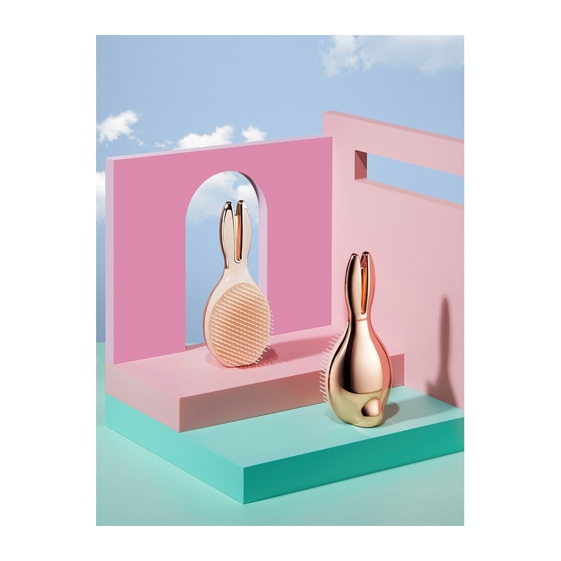 Tangle Rabbit Brush Rose Gold Soft / 탱글 래빗 브러시