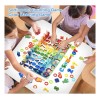 Tablero Multi-juegos De Madera Montessori Aprendizaje Pesca