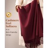 FURTALK Scarf for Women Winter Pashmina Shawl and Wraps Cashmere