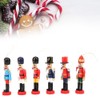 Wooden Nutcracker Doll Soldier Puppet Christmas Ornaments Decoration for Home