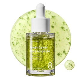 TOSOWOONG Green Caviar Pore Ampoule With 2,500ppm Green Caviar, Niacinamide, Hydrating, Firming, Korean Skin Care, 33ml, 1.11 fl.oz.