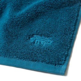 LAODI Premium Towel Set - Luxury Gift Set for Women & Men - Home & Wellness Gift - 70 x 140 + 50 x 100 cm - Ocean Deep Blue - 100% Cotton - 570 g/m² - Made in Portugal