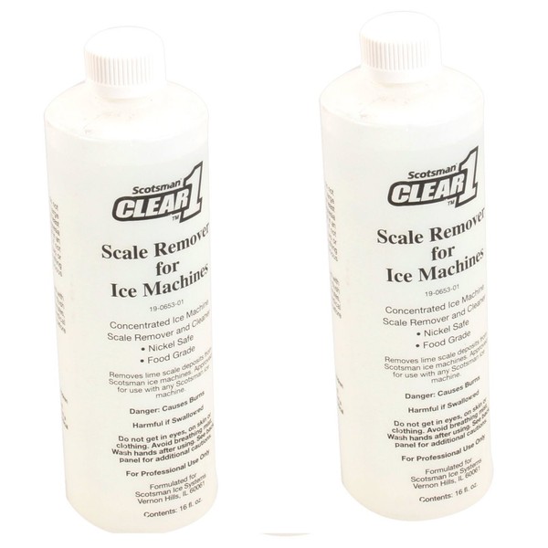 Scotsman 19-0653-01 Clear1 Cleaner 16oz (2 Pack)