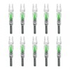 DONGKER 10pcs Archery Bow Nock,LED Nock Automatically Lighted Nock 6.2mm