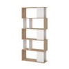 Tvilum Maze Modern Bookcase, Display Shelf and Decorative Room Divider