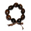 Hawaiian Style Kukui Nut Bracelet Brown