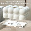 Dewocke Tissue Box in Cloud Shape, Plastic Tissue Box, Practical