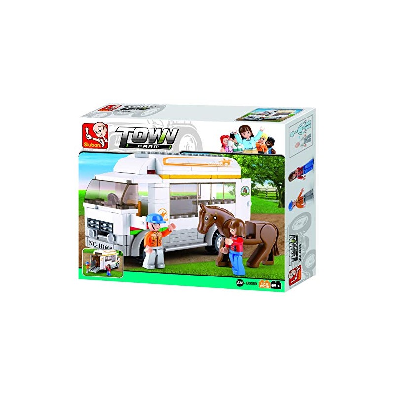 Sluban M38-B0559 SL95319 Klemmbausteine, Mehrfarbig