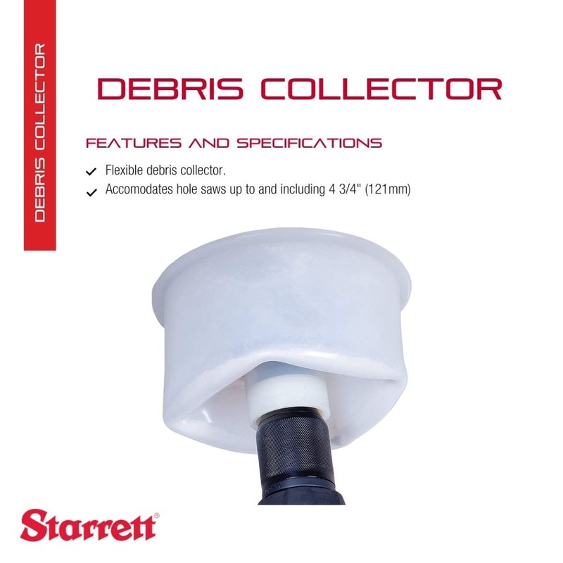 Starrett Debris Dust Collector - DB2 Durable Electric Drill Hole